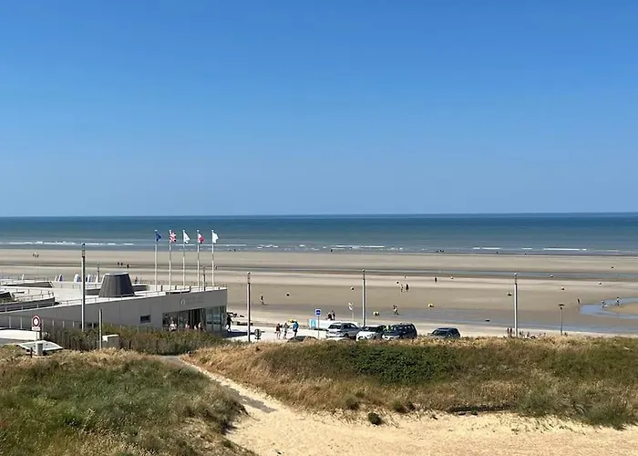 Beau Studio, Vue Exceptionnelle Mer-dune, Hardelot Proche Touquet Paris Lejlighed