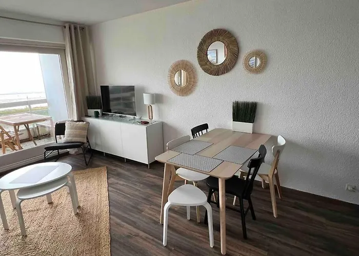Beau Studio, Vue Exceptionnelle Mer-dune, Hardelot Proche Touquet Paris Lejlighed
