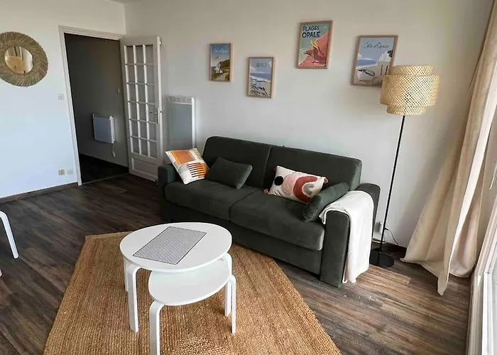 Beau Studio, Vue Exceptionnelle Mer-dune, Hardelot Proche Touquet Paris Lejlighed Neufchâtel-Hardelot